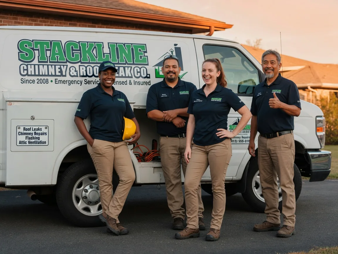 Chimney flashing repair company in Kerrville, TX